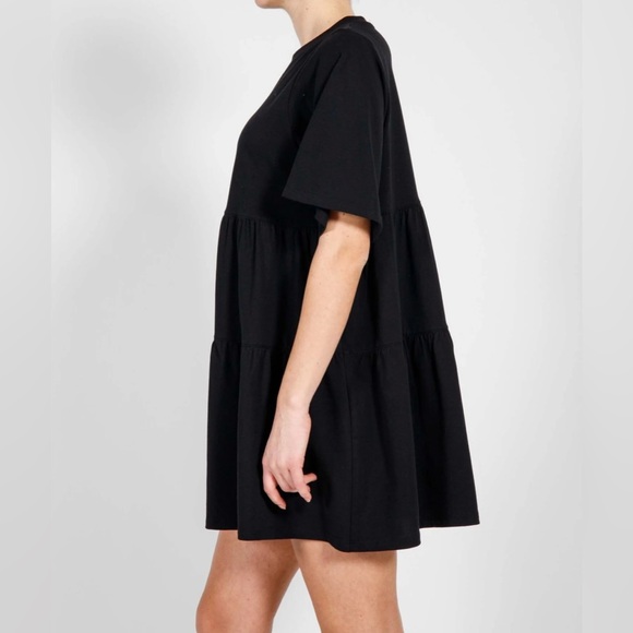 Tiered Shirtdress Size Small Brunette The Label - Picture 2 of 3